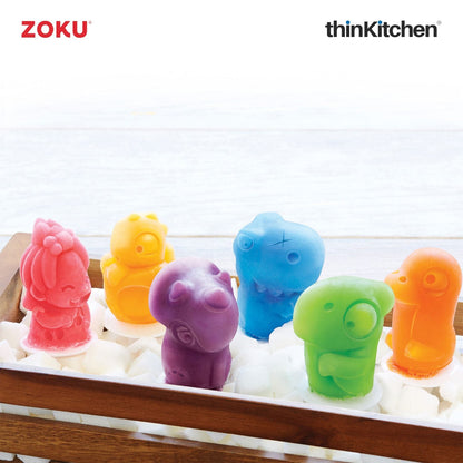 thinKitchen™ Zoku Dinosaur Pop Mold (6 pop)