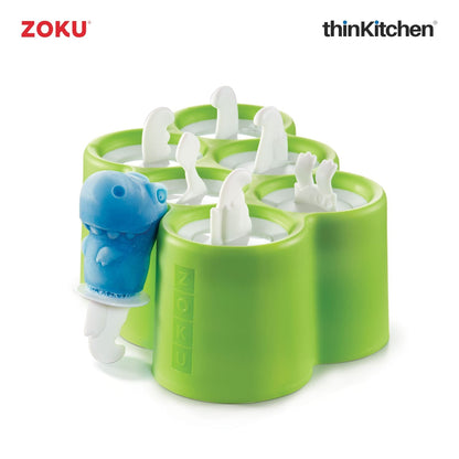thinKitchen™ Zoku Dinosaur Pop Mold (6 pop)