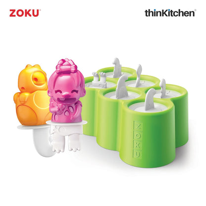 thinKitchen™ Zoku Dinosaur Pop Mold (6 pop)