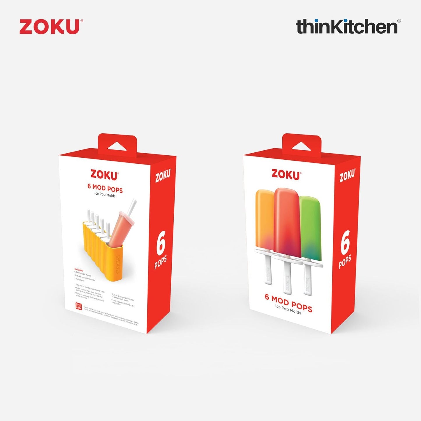 thinKitchen™ Zoku Mod Pop Mold, 95ml