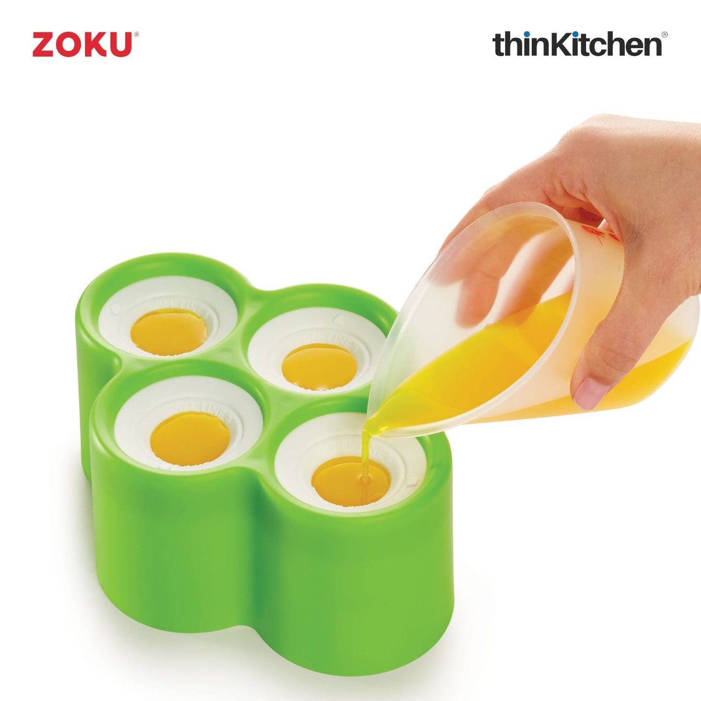 thinKitchen™ Zoku Safari Pop Mold (4 pop)
