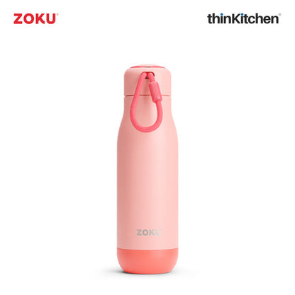 thinKitchen | Zoku Coral Stainless Steel Bottle