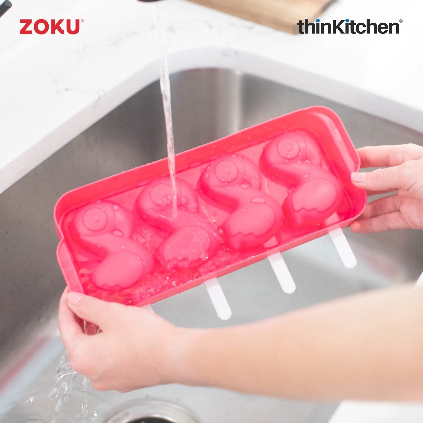 thinKitchen™ Zoku Flamingo Ice Pop Mold