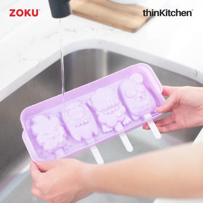 thinKitchen™ Zoku Monster Ice Pop Mold