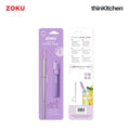 thinKitchen™ Zoku Purple Two Tone Pocket Straw
