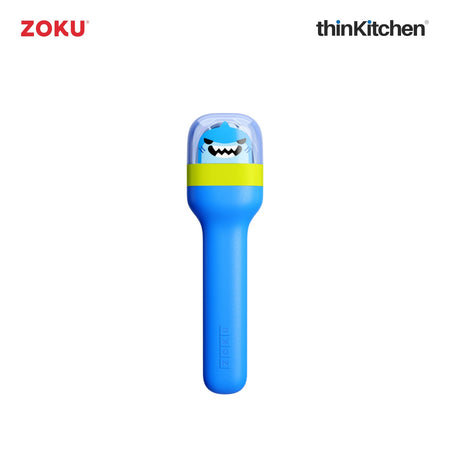 thinKitchen™ Zoku Stainless Steel Kids Pocket Utensil Set, Shark