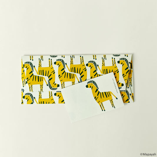 GIFT - Gift Envelopes - Zany Zebra