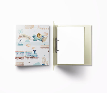 A4 Vertical Clip Binder File
