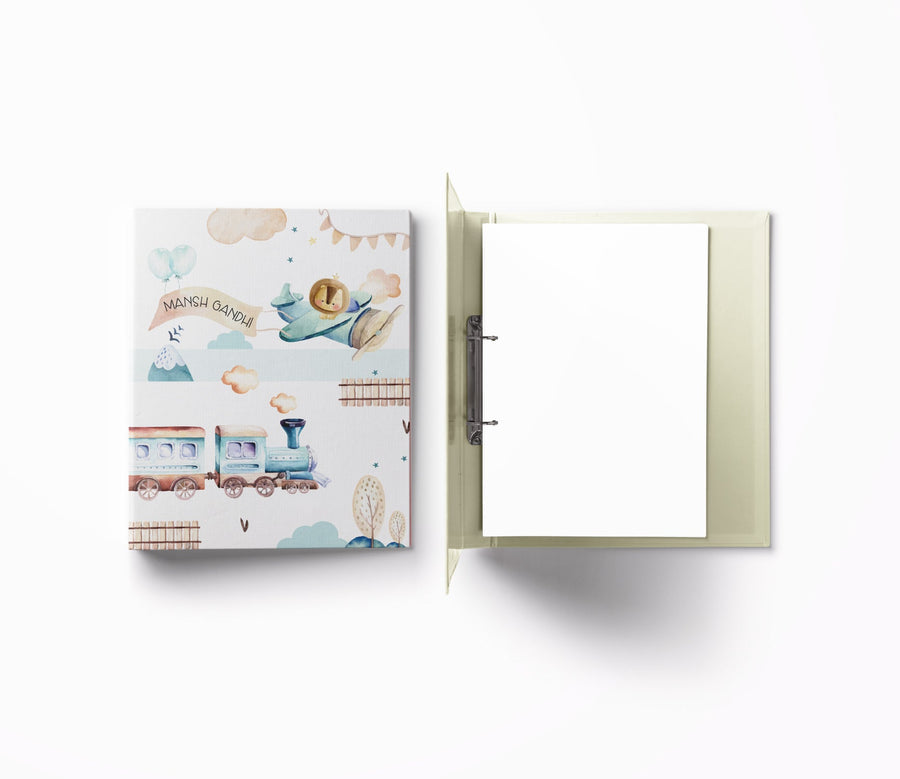 A4 Vertical Clip Binder File