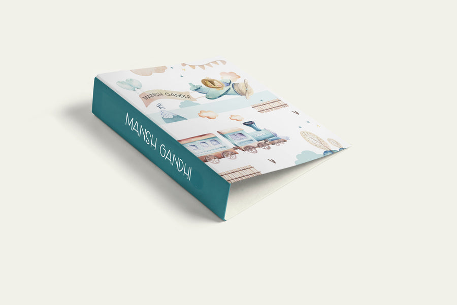 A4 Vertical Clip Binder File