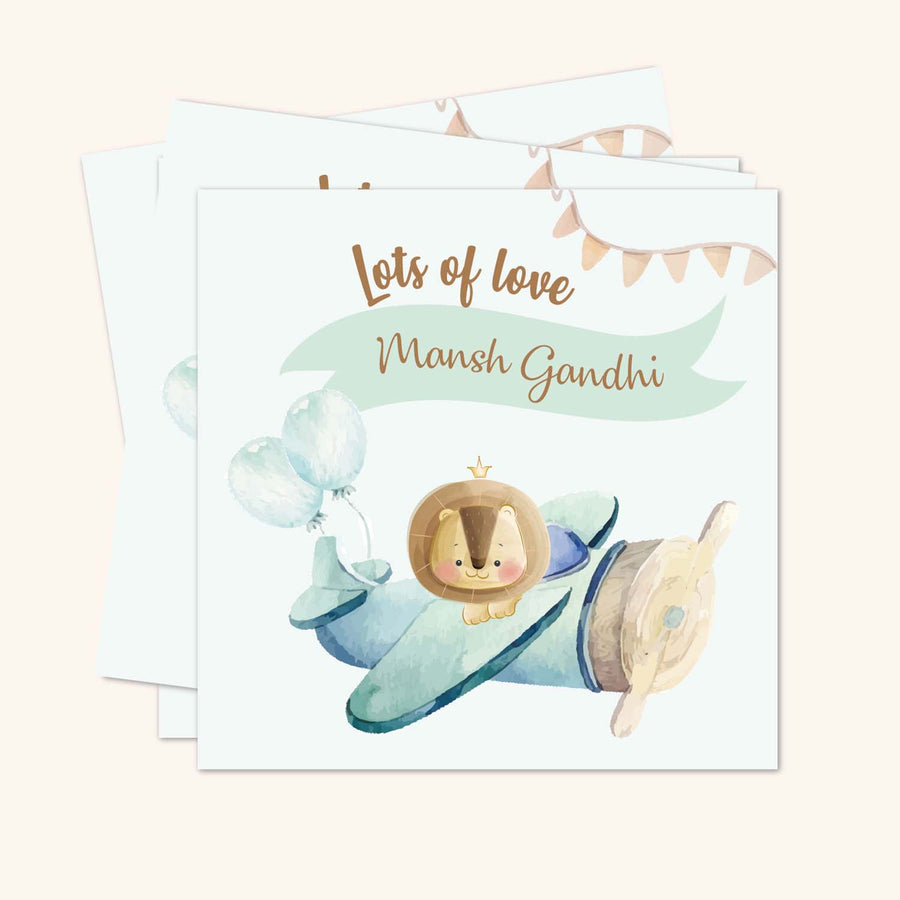 Square Gift Tags - Set of 24 | Personalised