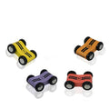 Speedy Wheels Toy Car Set | Playbox Speedy wheels Toy Race Car Set - Wooden Racecars with 4 Hand Painted Colorful Cars, Moving Wheels for Racing - Fun Cars Set for Boys & Girls