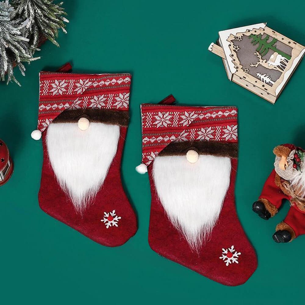 Beardy Gnome Christmas Stockings