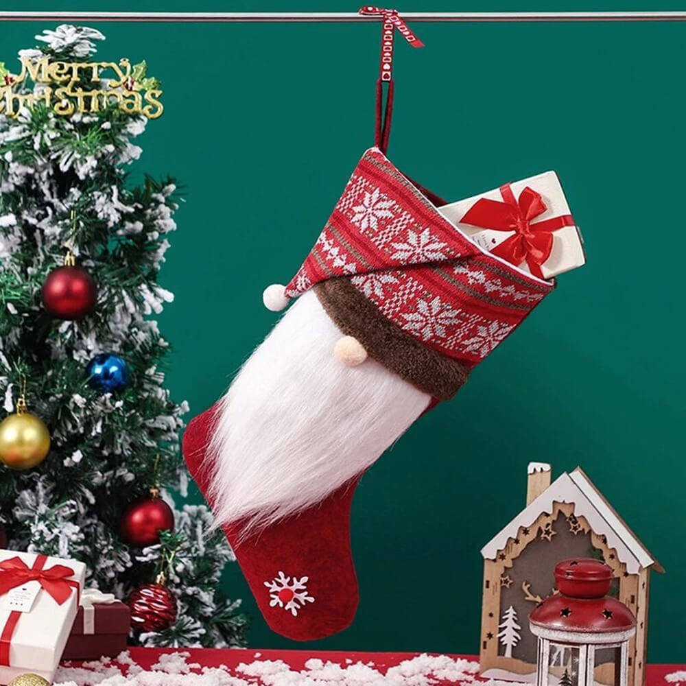 Beardy Gnome Christmas Stockings