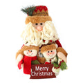 Big Belly Santa Trio Christmas Table Décor - Little Surprise BoxBig Belly Santa Trio Christmas Table Décor