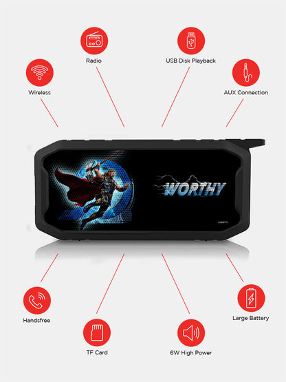 Worthy Thor Attack - Bluetooth Speaker Melody