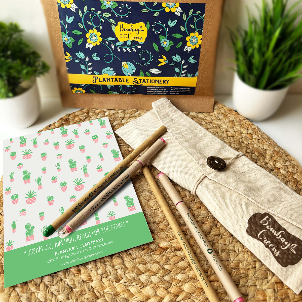 Plantable Stationery - Cactus