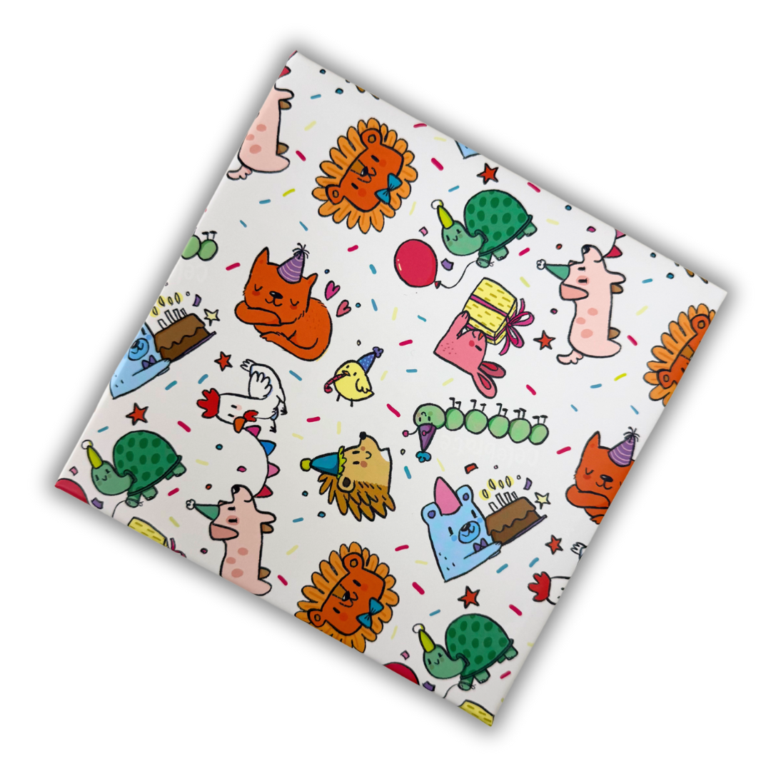 Alicia Souza | Party Paper - 10 Sheets |Gift Wrap