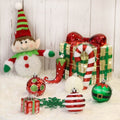 Christmas Ball Ornaments XMas Tree Hanging Decorations Red & Green Elf theme Christmas Balls, 100 pcs Box Set - Little Surprise BoxChristmas Ball Ornaments XMas Tree Hanging Decorations Red & Green Elf theme Christmas Balls, 100 pcs Box Set