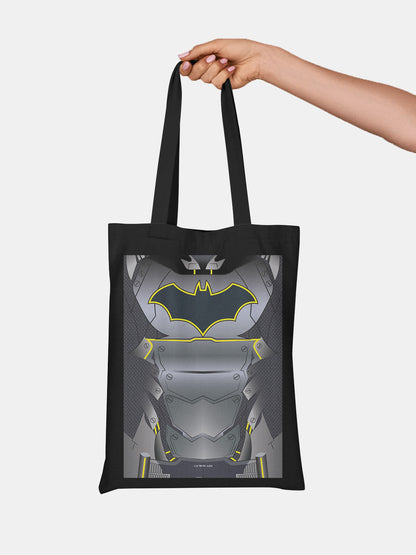Suit up Batman Casual Tote Bag - Polycotton - Black