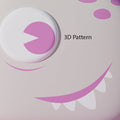Little Surprise Box Dewy the Smiley Monster, 3d Lightweight Ergo Backpack for Toddlers and Kids 