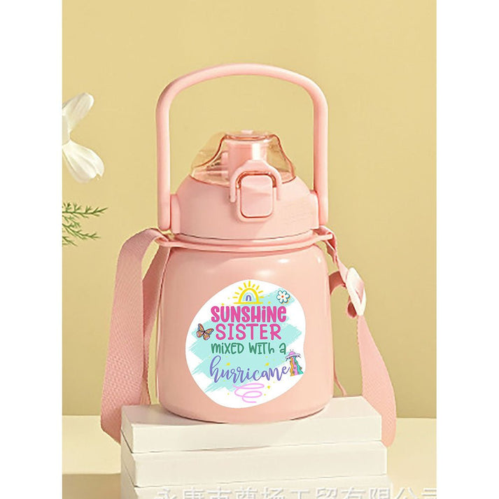 Little Surprise Box DIY Belly Bottle for Sister, Rakhi Gift Edition, Pink, 700 ml