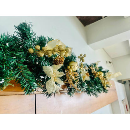 Gold Christmas Garland
