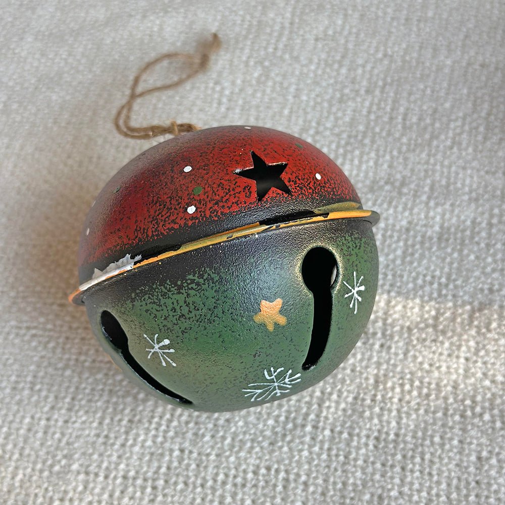 Green & Brown Big Size Jingle Ball Tree Ornament - Little Surprise BoxGreen & Brown Big Size Jingle Ball Tree Ornament