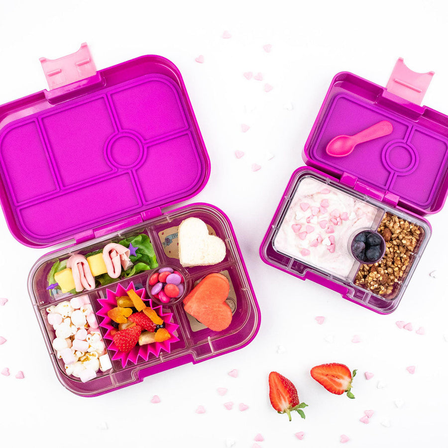 Lunch Punch Fork and Spoon Set - Pink