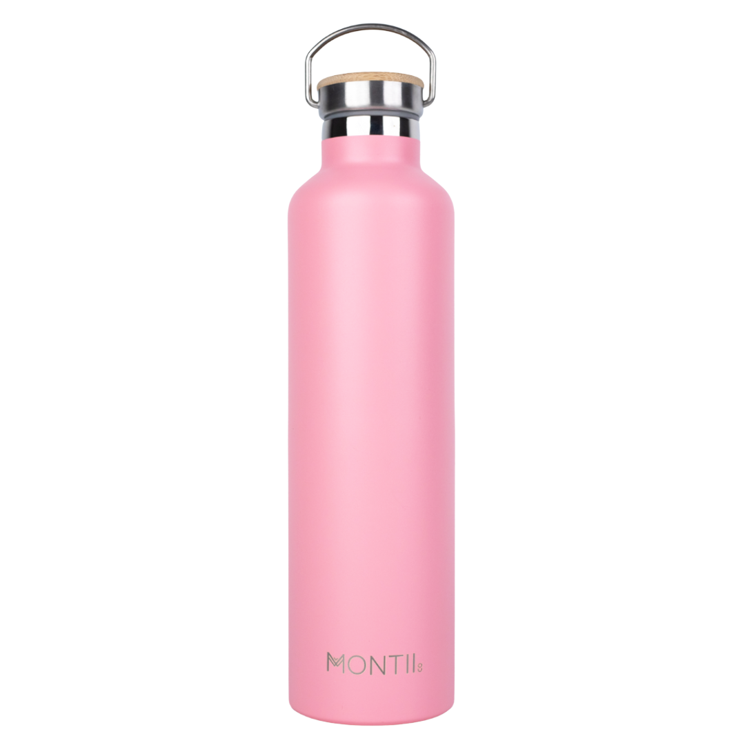 MontiiCo Mega Drink Bottle - Strawberry 1 Litre