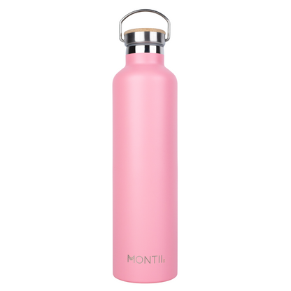 MontiiCo Mega Drink Bottle - Strawberry 1 Litre