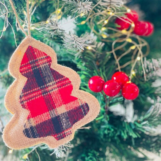 Jute Tree Christmas Tree Ornament