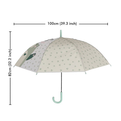 Little Surprise Box Light Green, Translucent Kelly-Jo all over teddy paws Rain and All-season Umbrella for Kids & Adults.