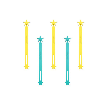 Lunch Punch Silicone Wrap Bands - Yellow
