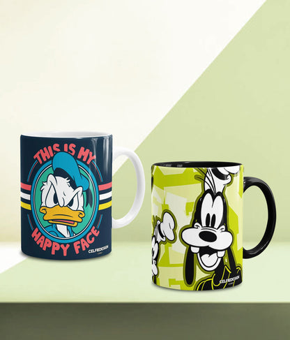 Goofy Donald - Coffee Mugs Set Of 2