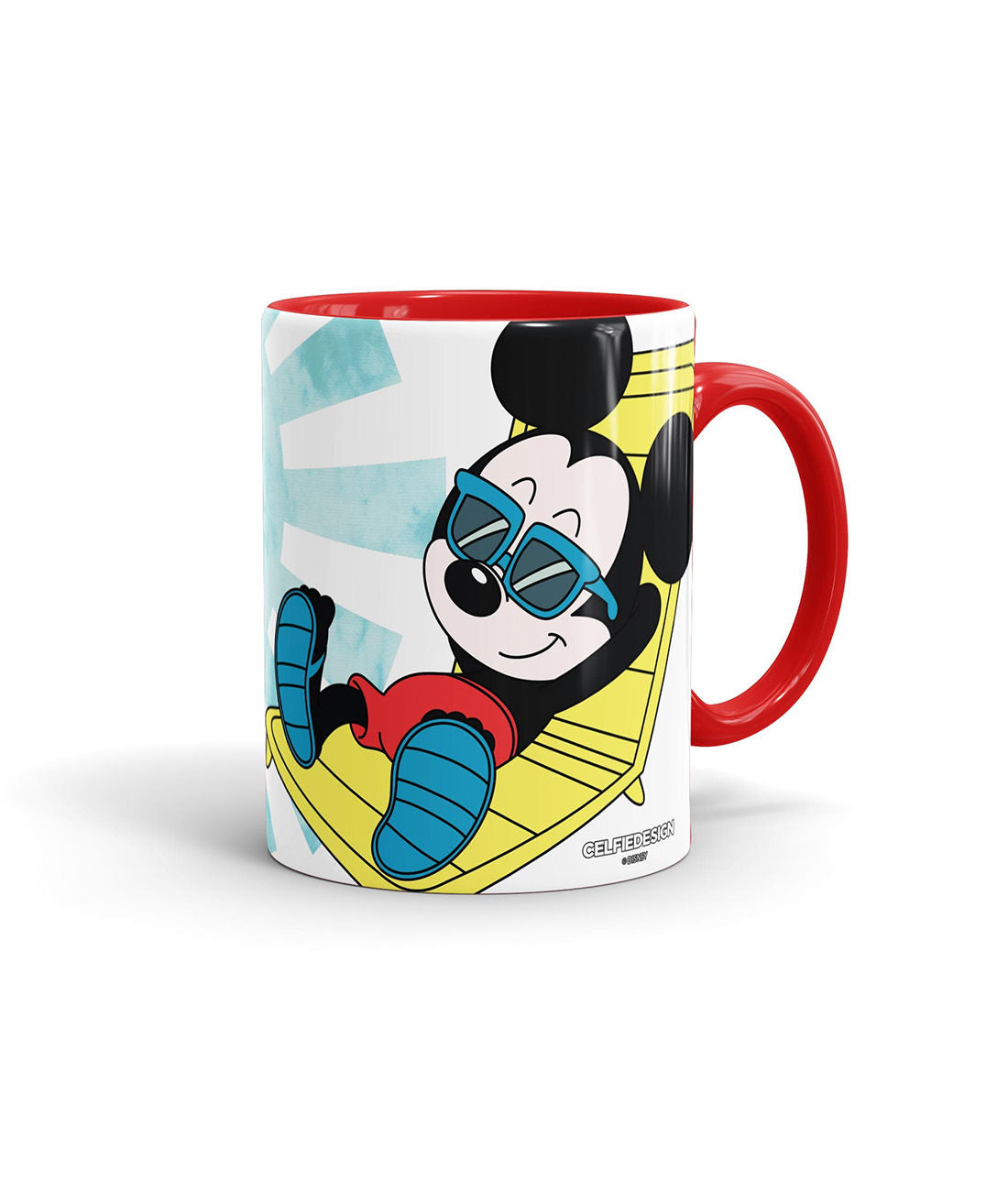 Mickey Chilling - Coffee Mugs Red