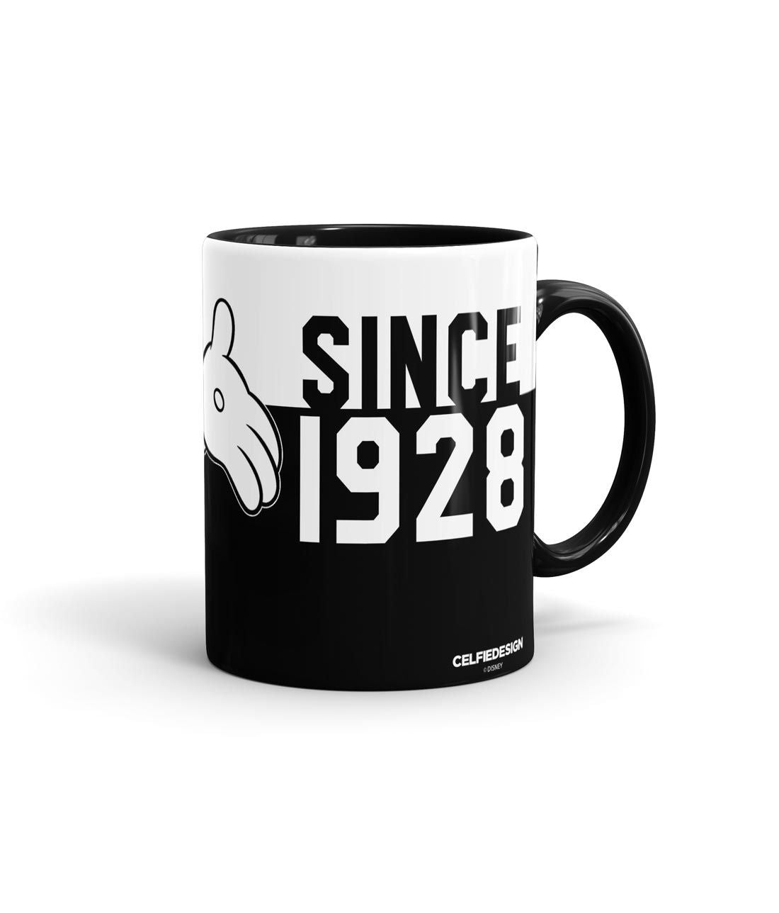 Mickey since 1928 - Coffee Mugs Black