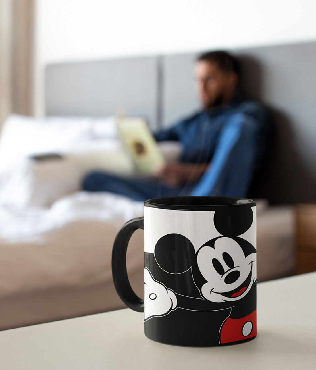 Mickey since 1928 - Coffee Mugs Black