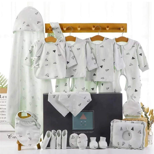 Newborn Baby Boy/Baby Girl 21 pcs Gift Box, Mint Green (0 - 12 Months)