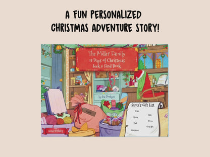 My Family's 12 Days of Christmas Seek & Find