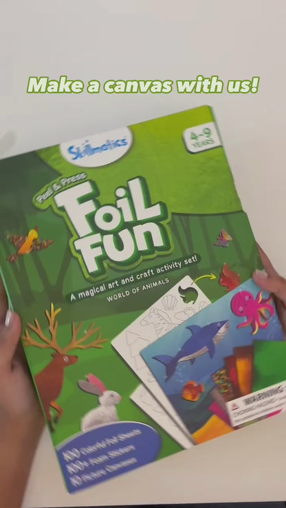 Foil Fun: World Of Animals | No Mess Art Kit