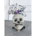 Purple Bling Skull Alligator Clip Halloween Accessory for Halloween Party - Little Surprise BoxPurple Bling Skull Alligator Clip Halloween Accessory for Halloween Party
