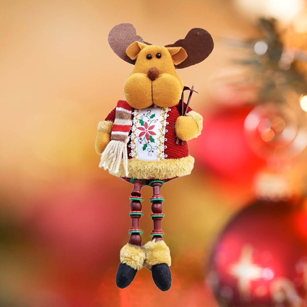 Reindeer Hanging Legs Table Décor, 13 inches - Little Surprise BoxReindeer Hanging Legs Table Décor, 13 inches