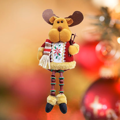 Reindeer Hanging Legs Table Décor, 13 inches - Little Surprise BoxReindeer Hanging Legs Table Décor, 13 inches