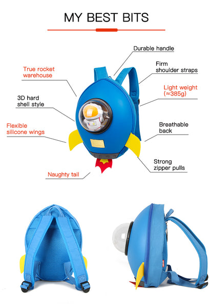 Rocket Backpack | Blue