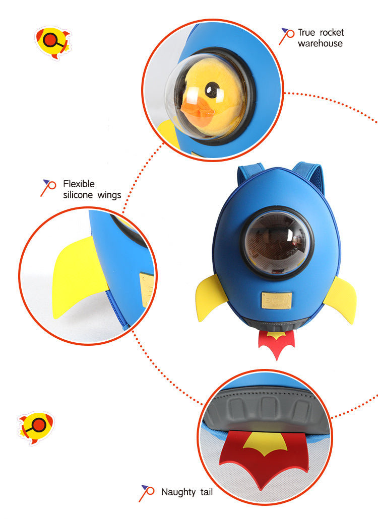 Rocket Backpack | Blue