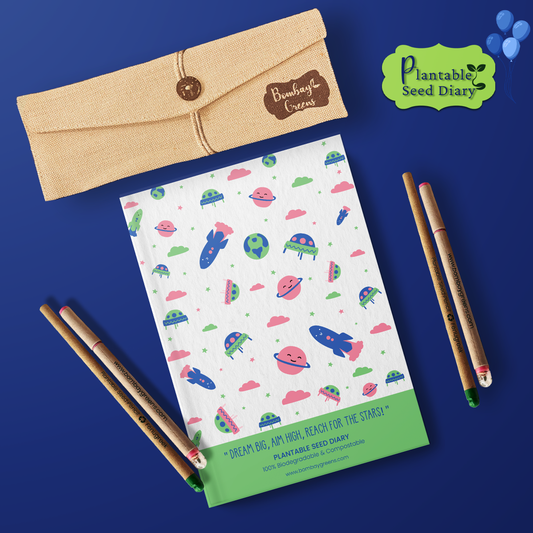 Plantable Stationery - Space