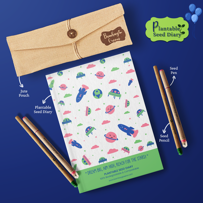 Plantable Stationery - Space