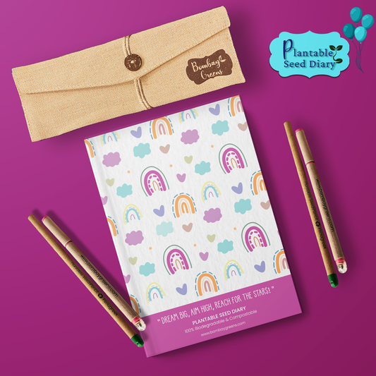 Plantable Stationery - Rainbow