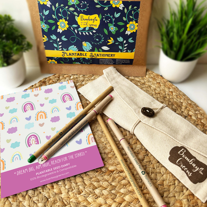 Plantable Stationery - Rainbow